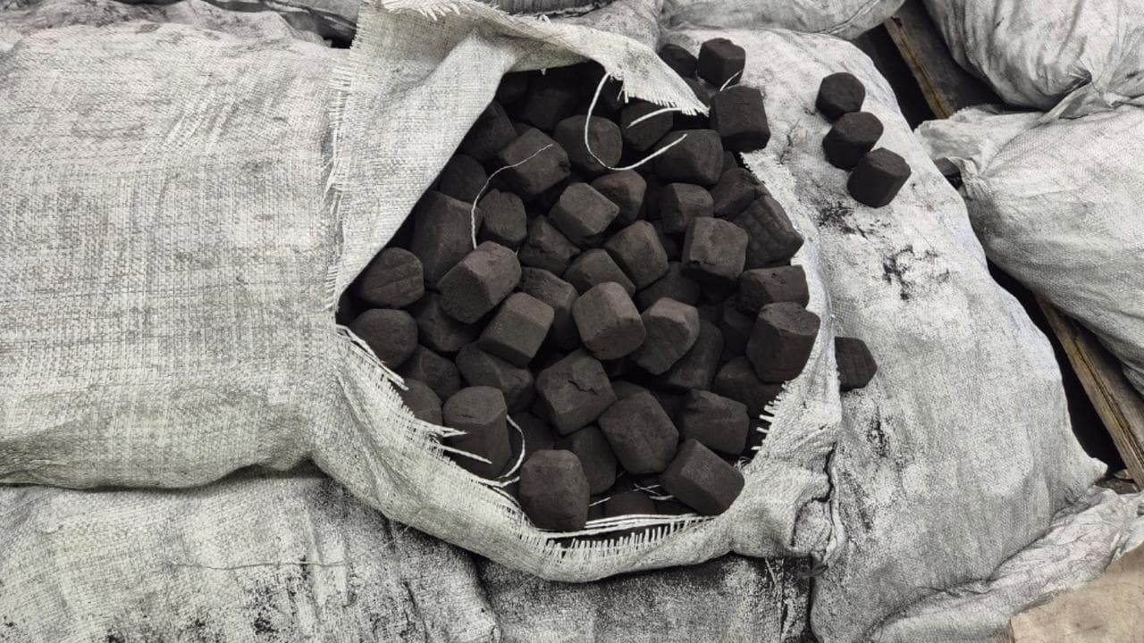 Three charged after meth hidden in charcoal bags bust