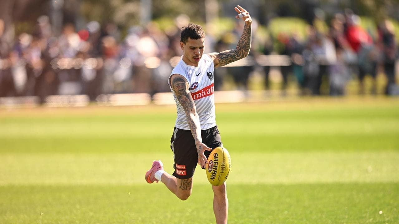 'A lot going on': Hill returns to Magpies training