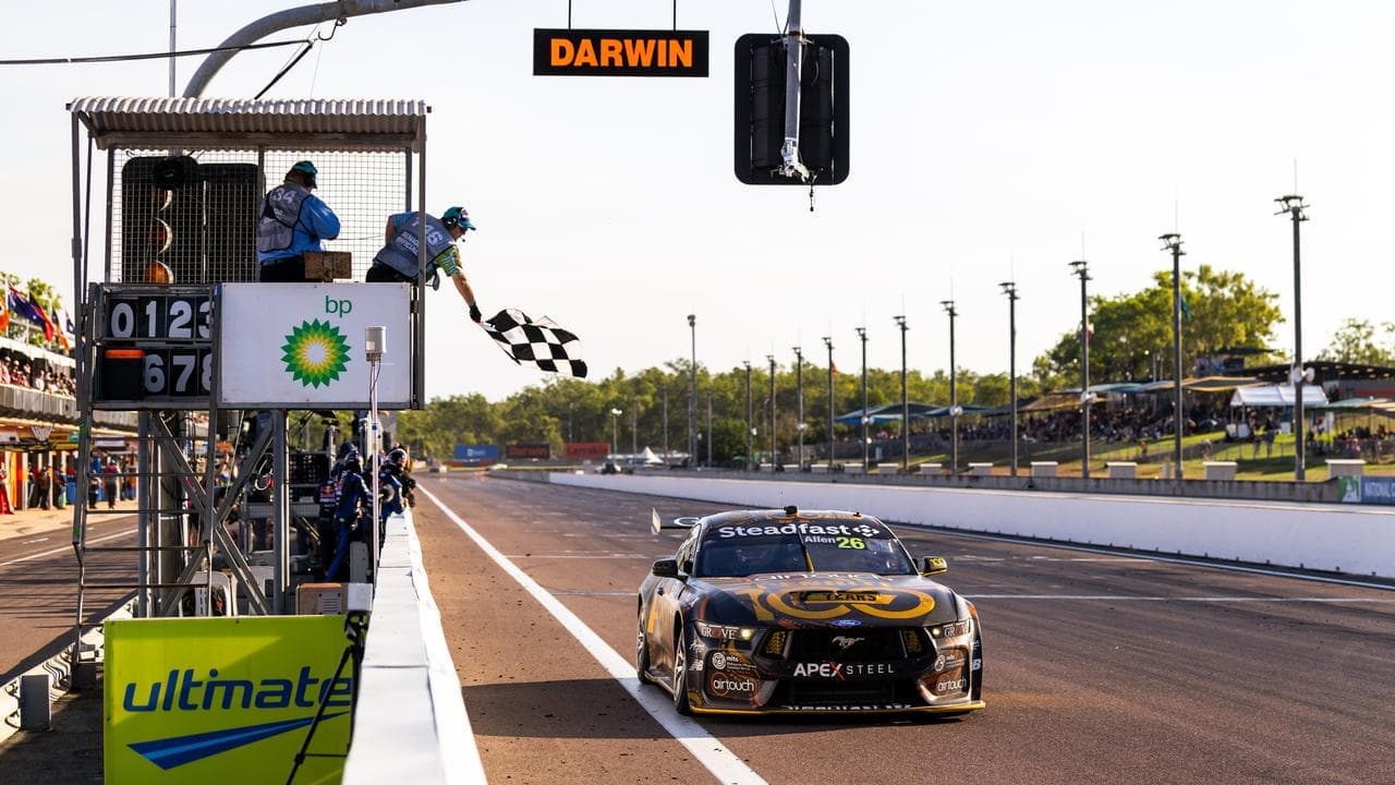 Allen wins but Kostecki steals thunder in 'gutsy' race