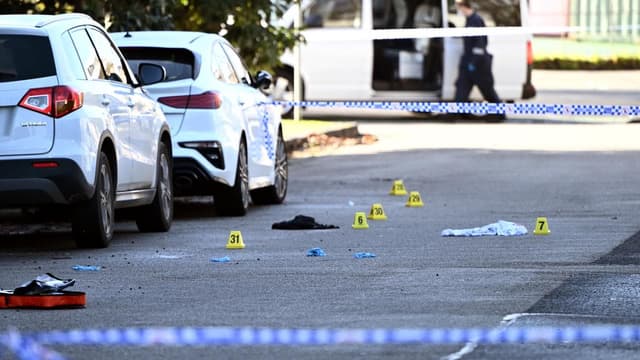Manhunt under way after deadly early morning shooting