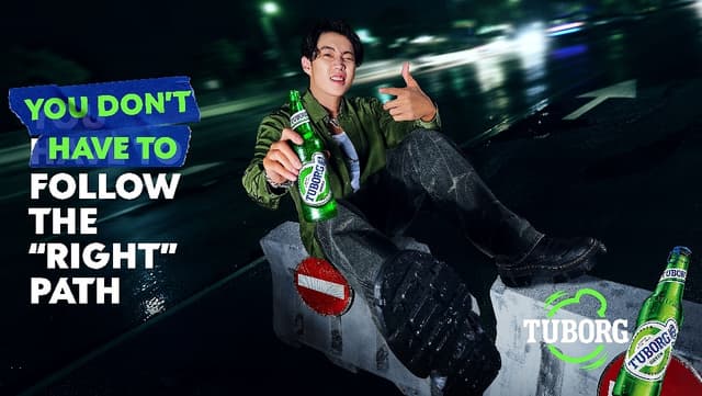 Tuborg Ushers in a New Era with "You Don't Have To" Campaign, Reinforcing The Brand's Dynamic Identity by Partnering With Global Music Icon Jay Park to Ignite Asian Markets