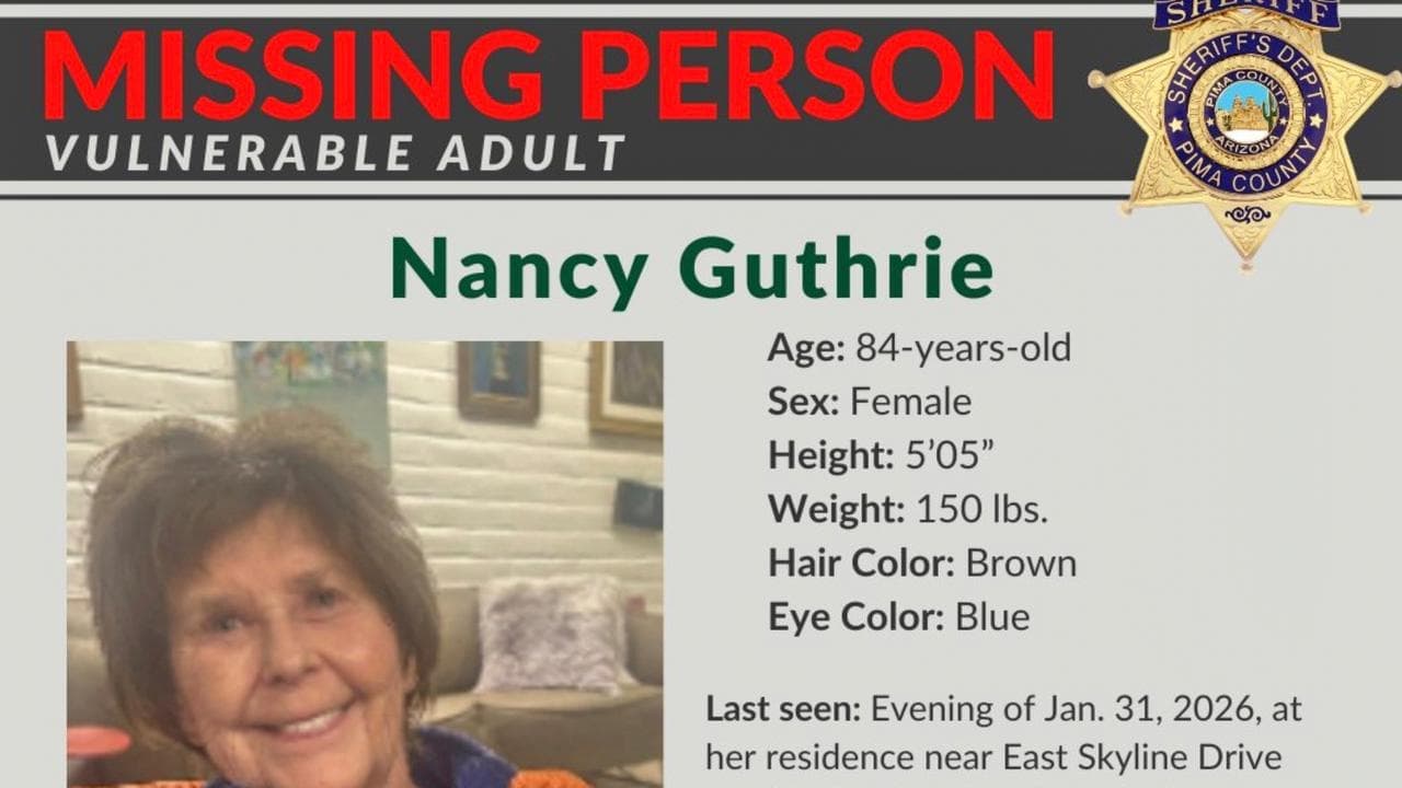 A ransom note about Nancy Guthrie says she died