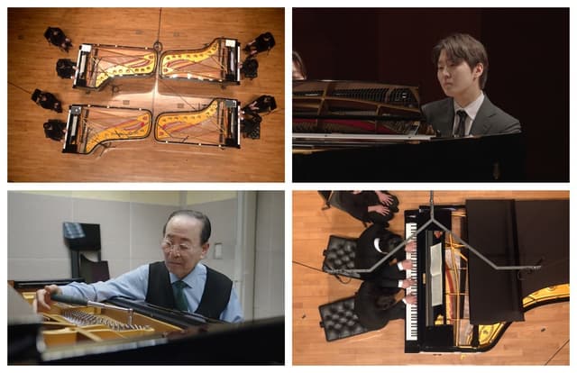CNN's Showtime offers rare access inside a landmark concert featuring four virtuosos at the top of their craft