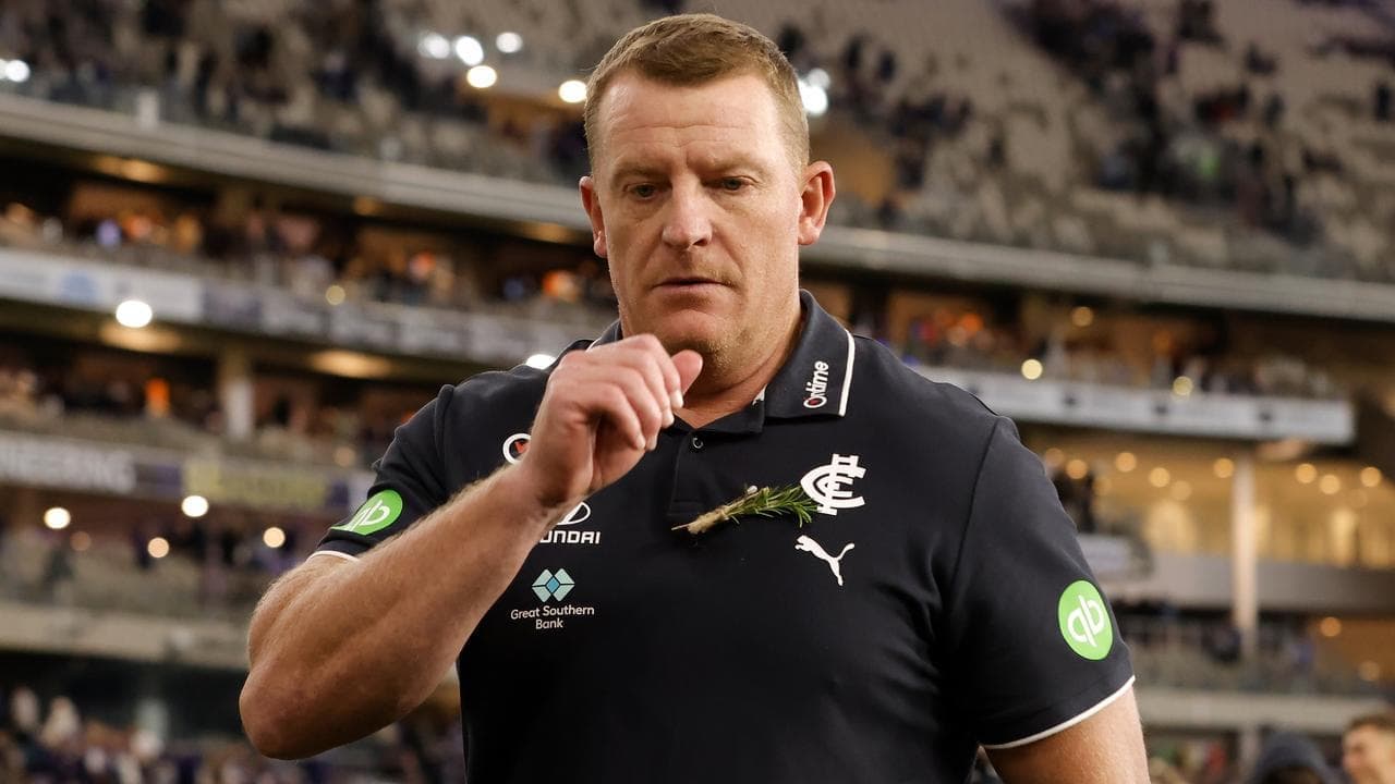 Voss speaks on Fraser's chances of securing Carlton job