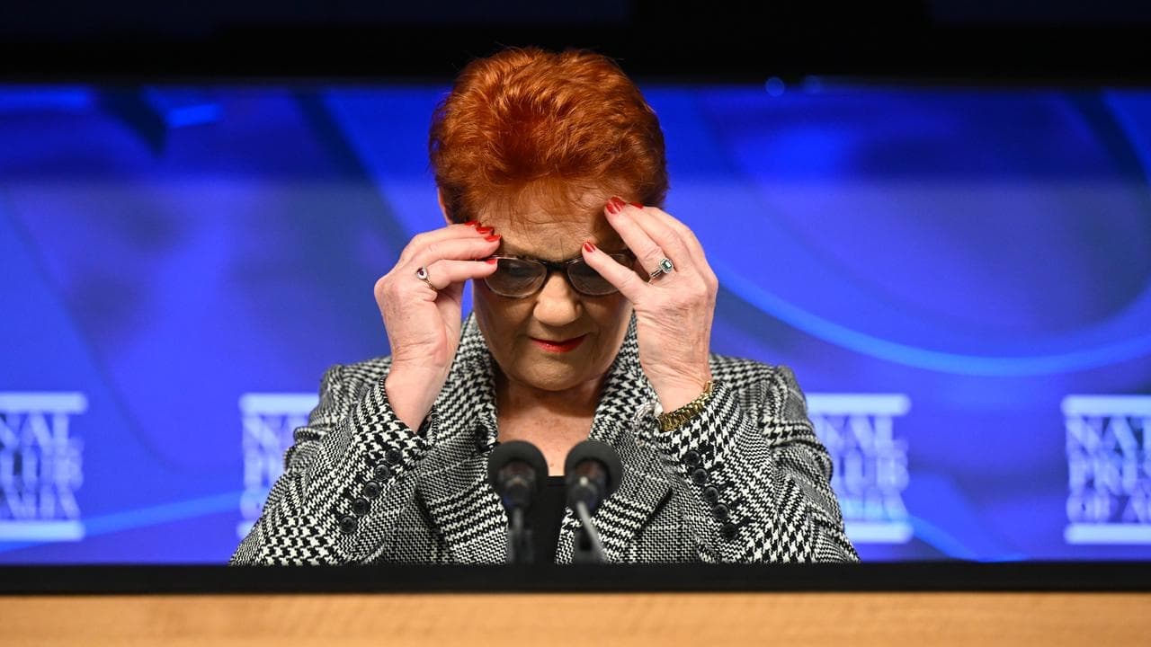 What Pauline Hanson got wrong in Press Club speech