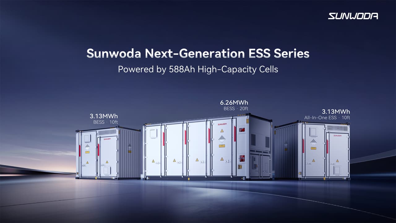 Sunwoda Launches Next-Generation 588Ah-Based ESS Platform at ees Europe 2026 and Announces Safety and EU Compliance Milestones