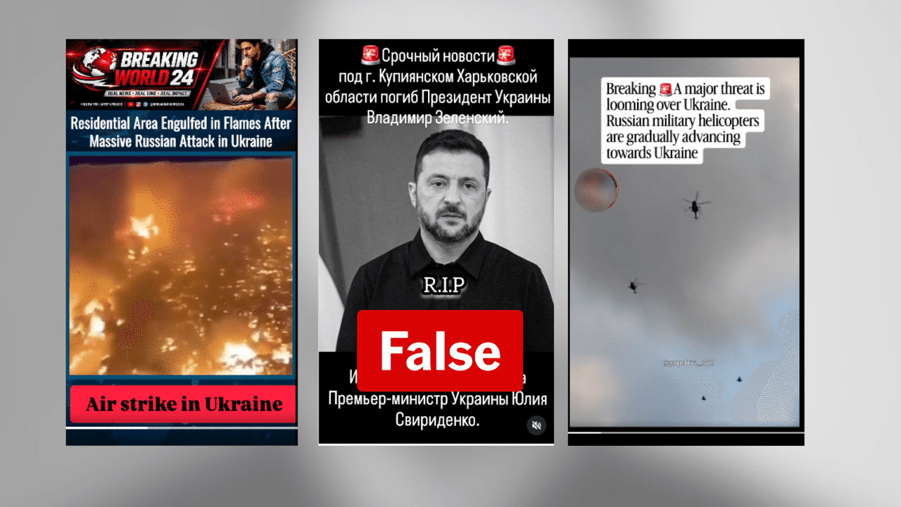 Australian-run page spreads Russia-Ukraine war falsehoods