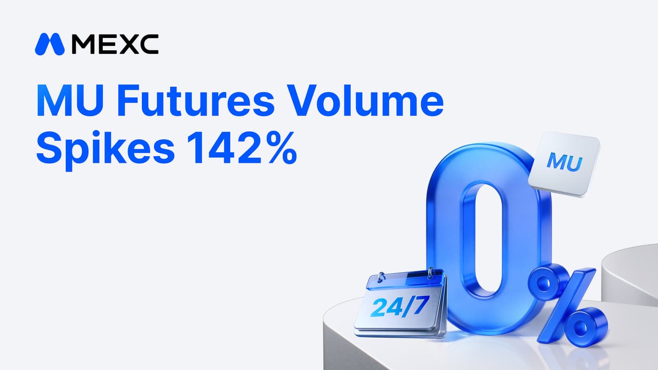 MEXC Reports 142% Volume Surge for MU Futures Following Record Micron Earnings Beat