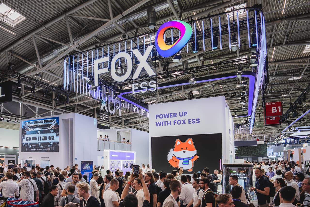 Fox ESS Shines at The Smarter E Europe 2026 with Full-Ecosystem Offerings and AI-Driven Booth Experience