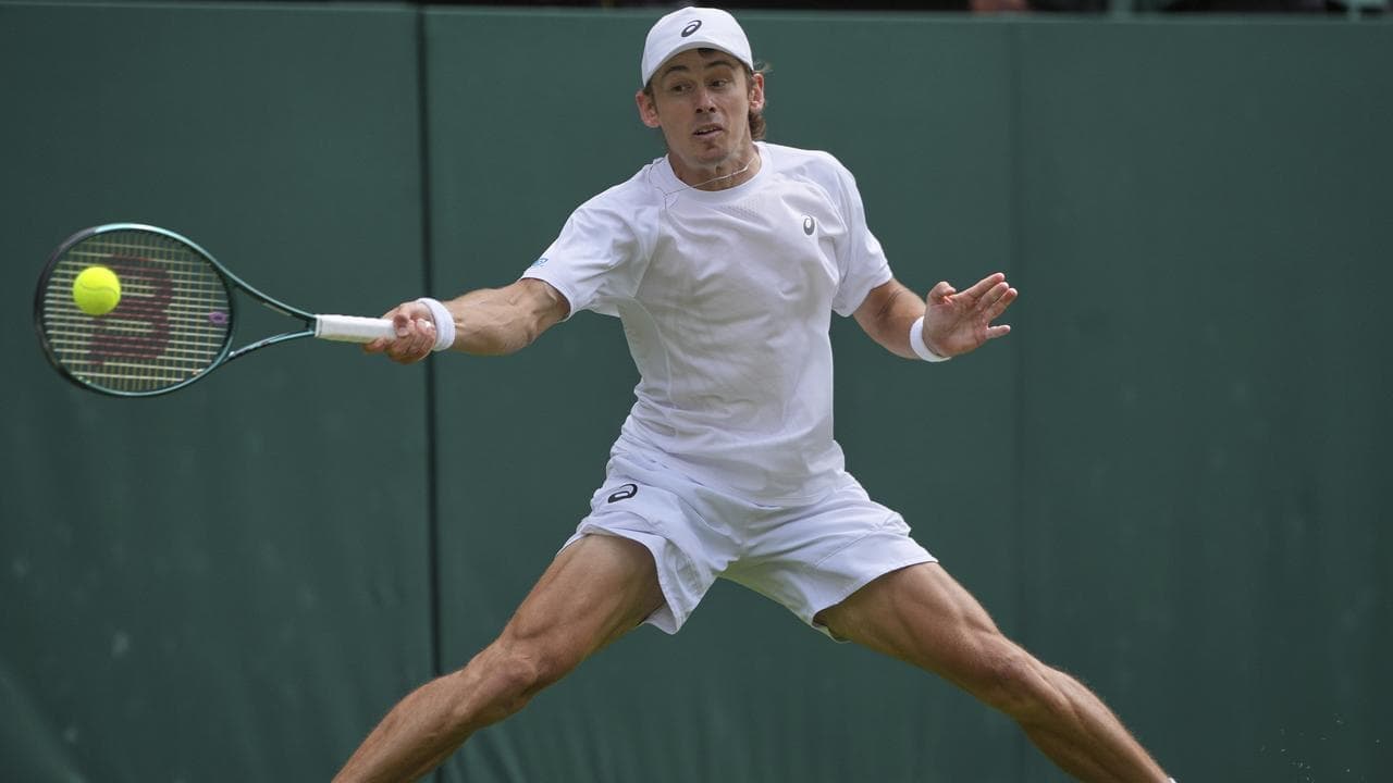 De Minaur driven by hitting new landmark at Wimbledon