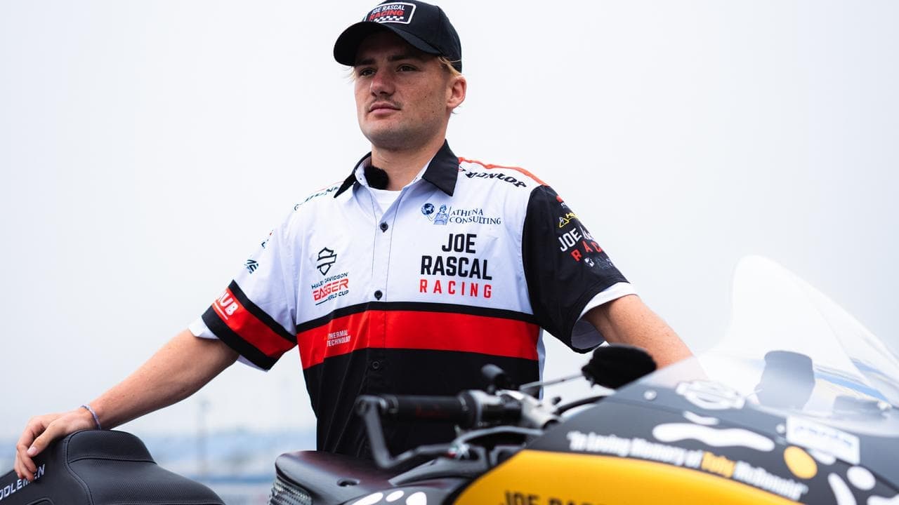 Loss of his 'biggest fan' drives motorcyclist McDonald