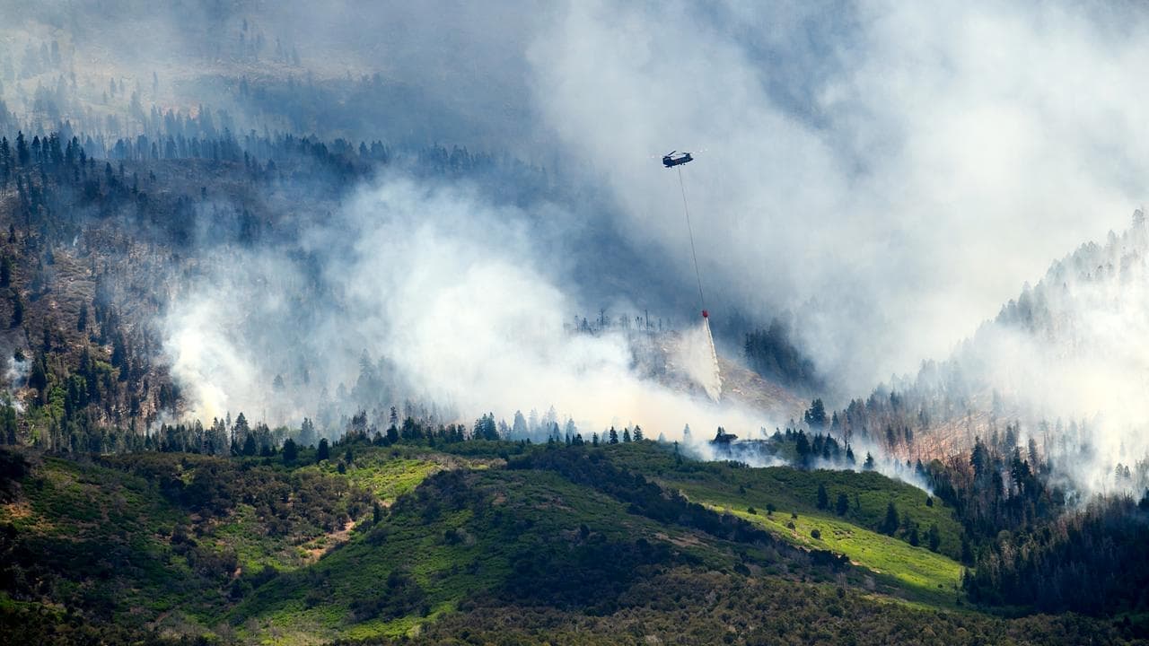 Three firefighters killed as fires rage in western US