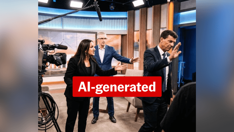 Fake political spat used to peddle AI investment scam