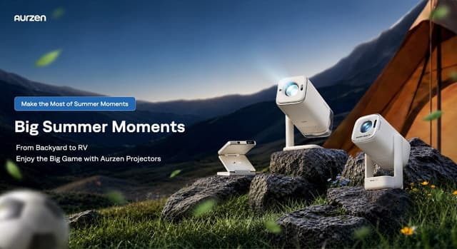 Make the Most of Summer Moments: Aurzen Transforms Backyards and Campsites into Open-Air Stadiums
