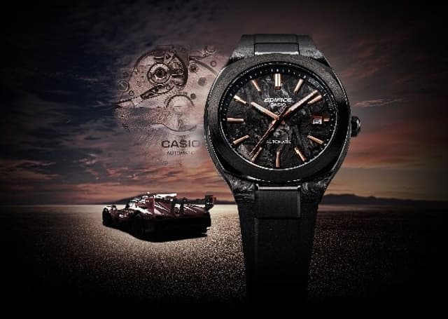 Casio to Release Automatic Mechanical EDIFICE with a Look That Changes with the Light