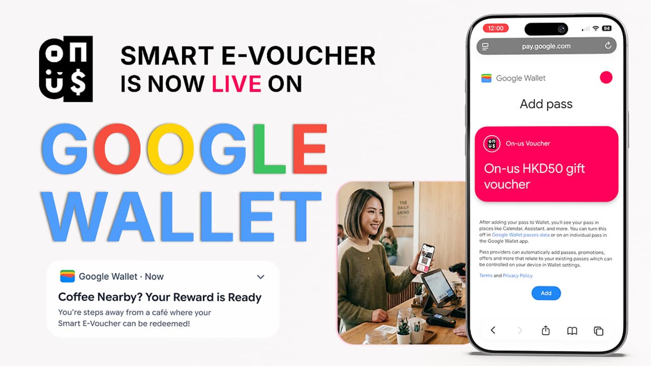 On-us Brings Real-Time Smart E-Vouchers to Google Wallet, Giving Marketers a Live Read on Customer Behavior