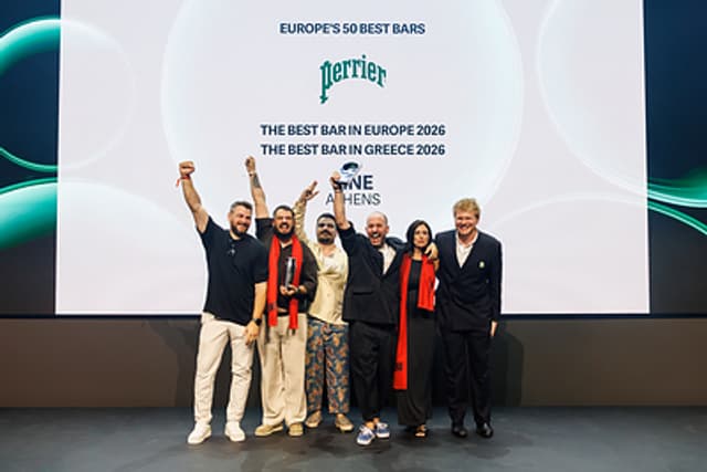 LINE IN ATHENS NAMED NO.1 AS INAUGURAL LIST OF EUROPE'S 50 BEST BARS 2026 IS UNVEILED