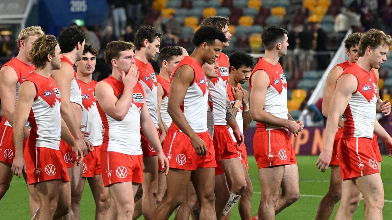 No alarm bells at Swans after 'timely' loss to Lions