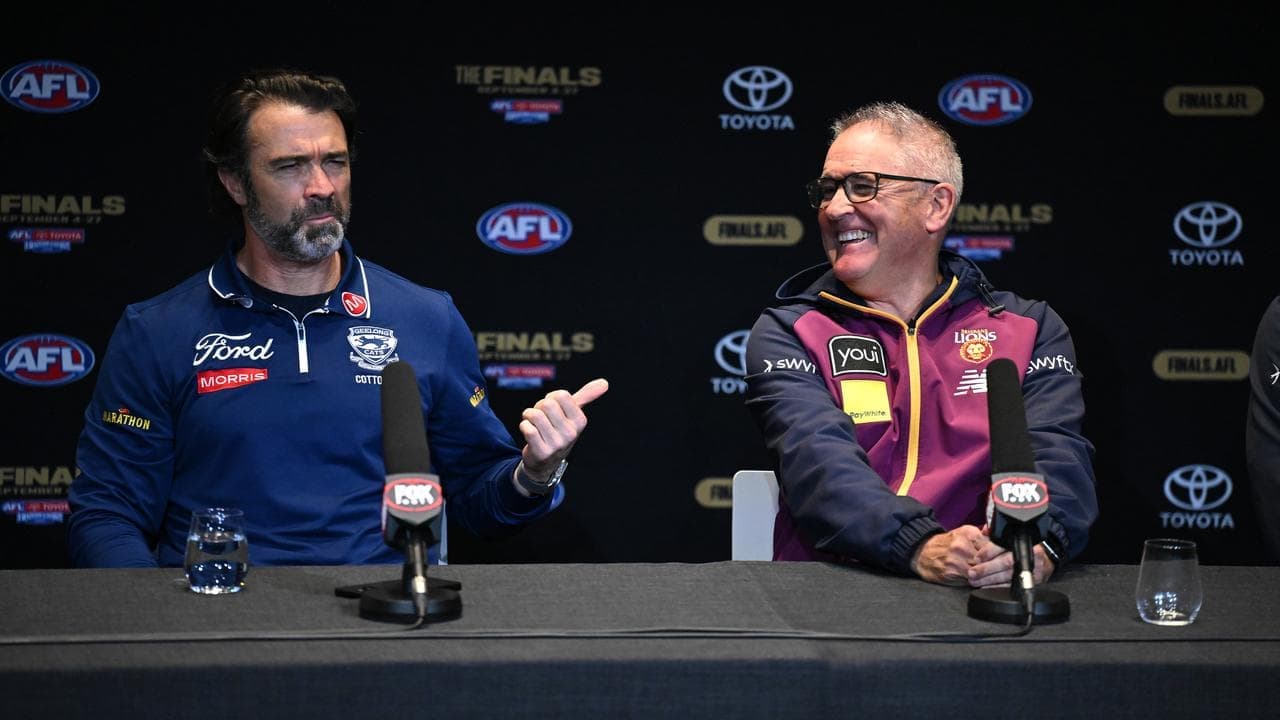 'Doesn't get any harder': Lions coach on rivals Geelong