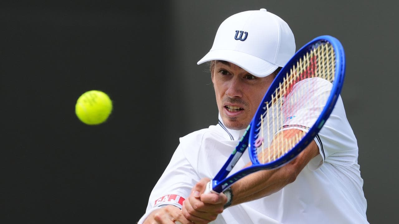 Demon taking his Wimbledon tilt one opponent at a time