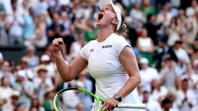 Krejcikova scores win as Wimbledon ignores World Cup