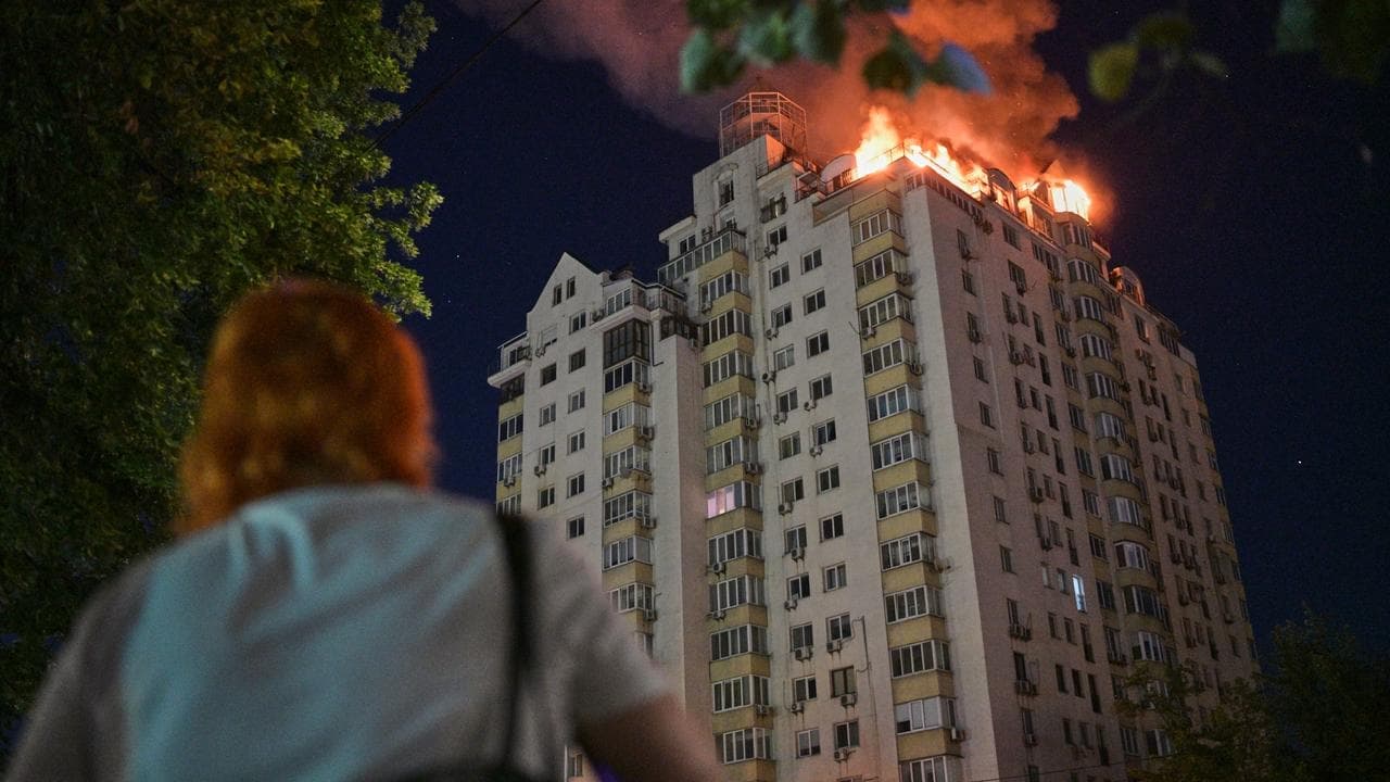 'Night of horror': Russia bombards Kyiv in major strike