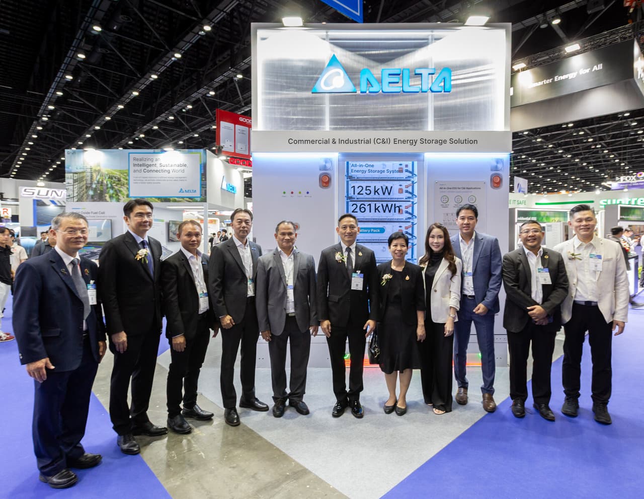 Delta Thailand Advances Sustainable Growth Through Integrated Energy Solutions at Asia Sustainable Energy Week 2026