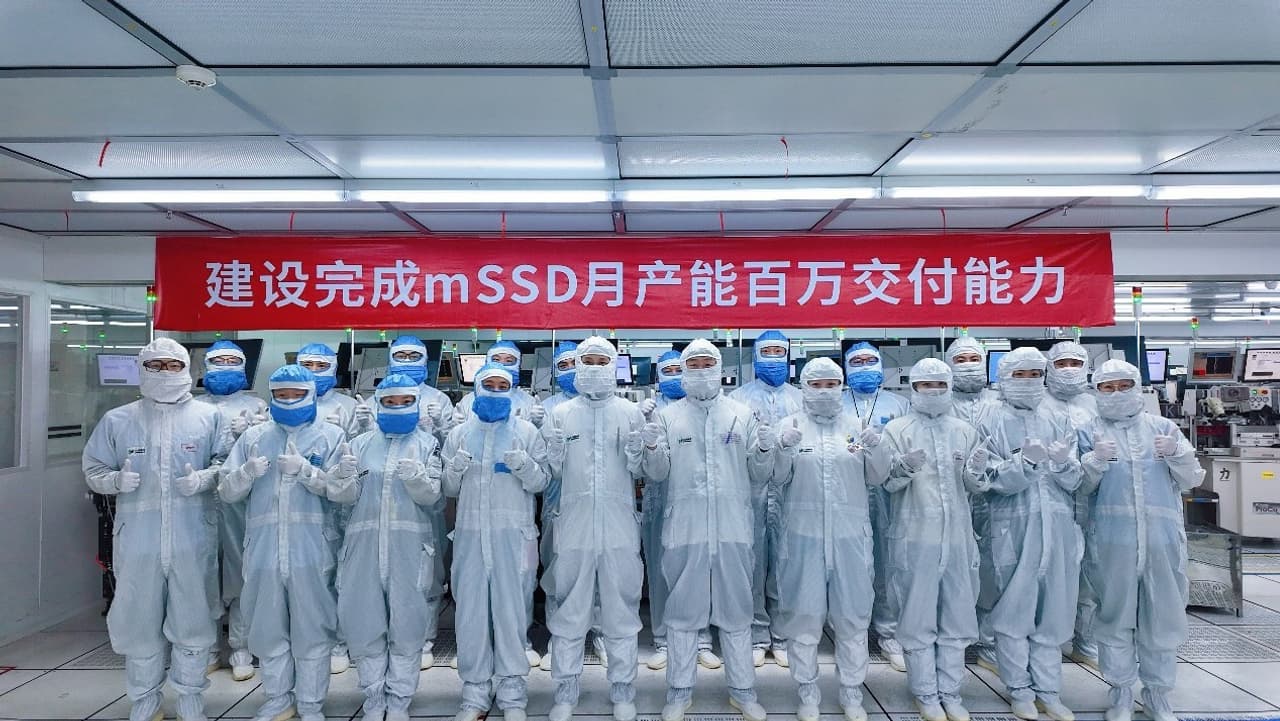 Longsys Achieves One Million Monthly mSSD Production Capacity, Accelerating Edge AI Storage Deployment