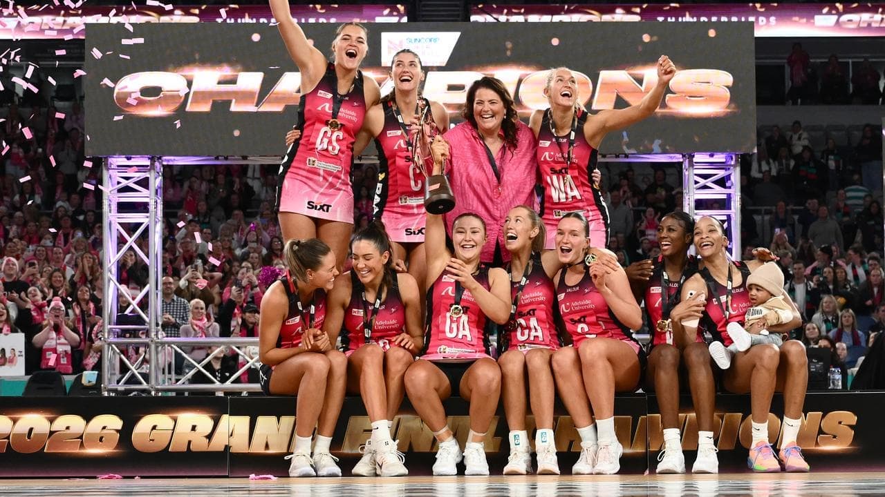 Thunderbirds are go with historic Super Netball triumph