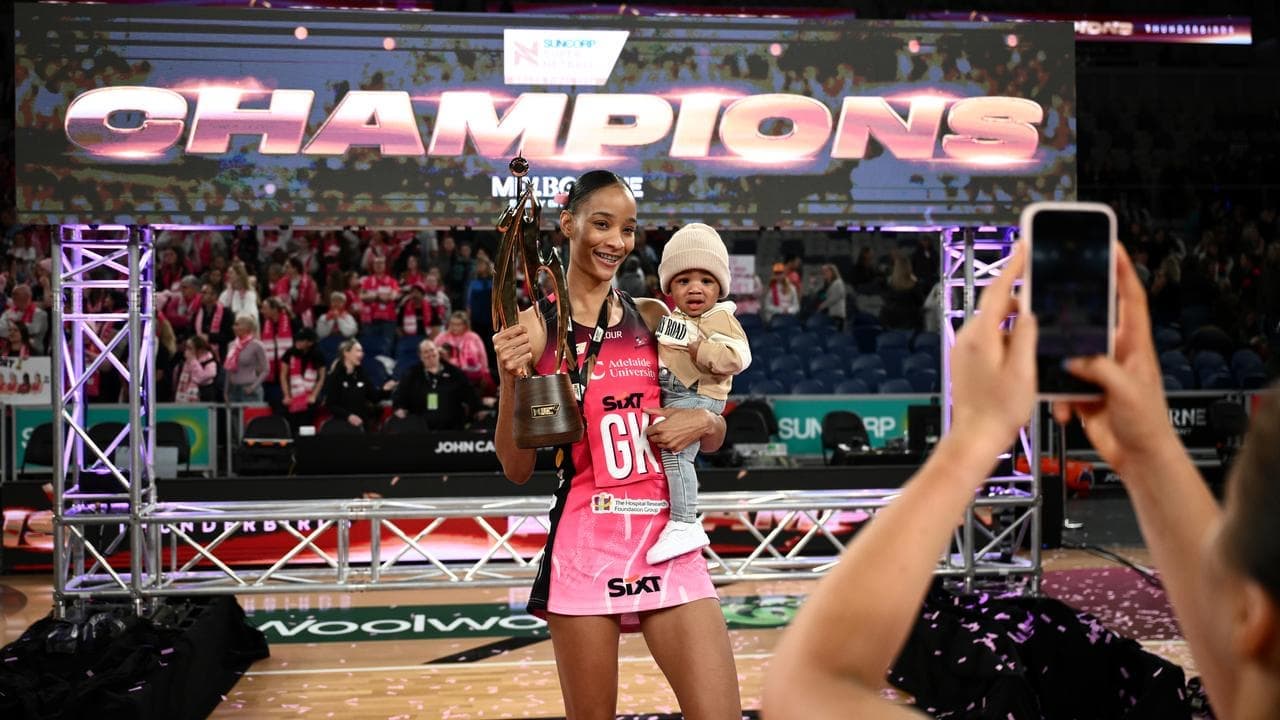 Thunderbirds star caps Super Netball comeback in GF