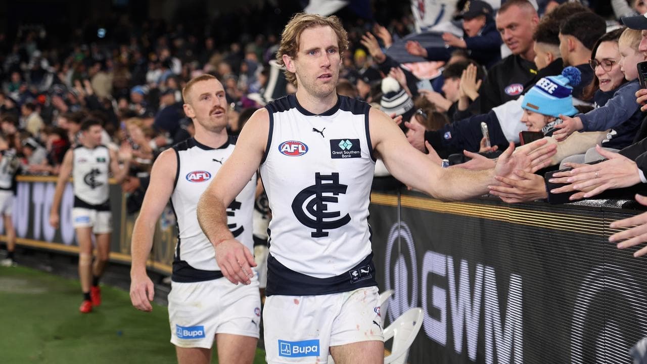 Carlton defender explains controversial late decision