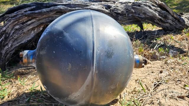 Out of this world: mystery space orbs found on beach