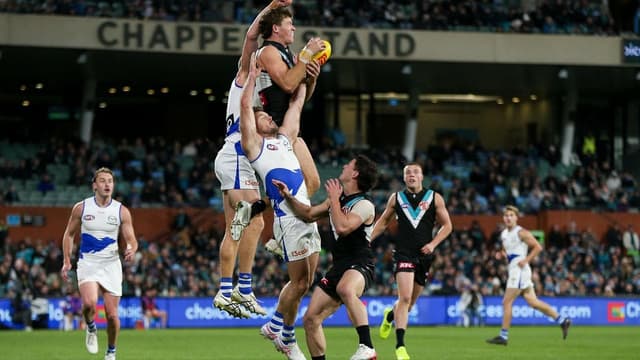 Concern for injured Kangaroo playmaker after Port loss