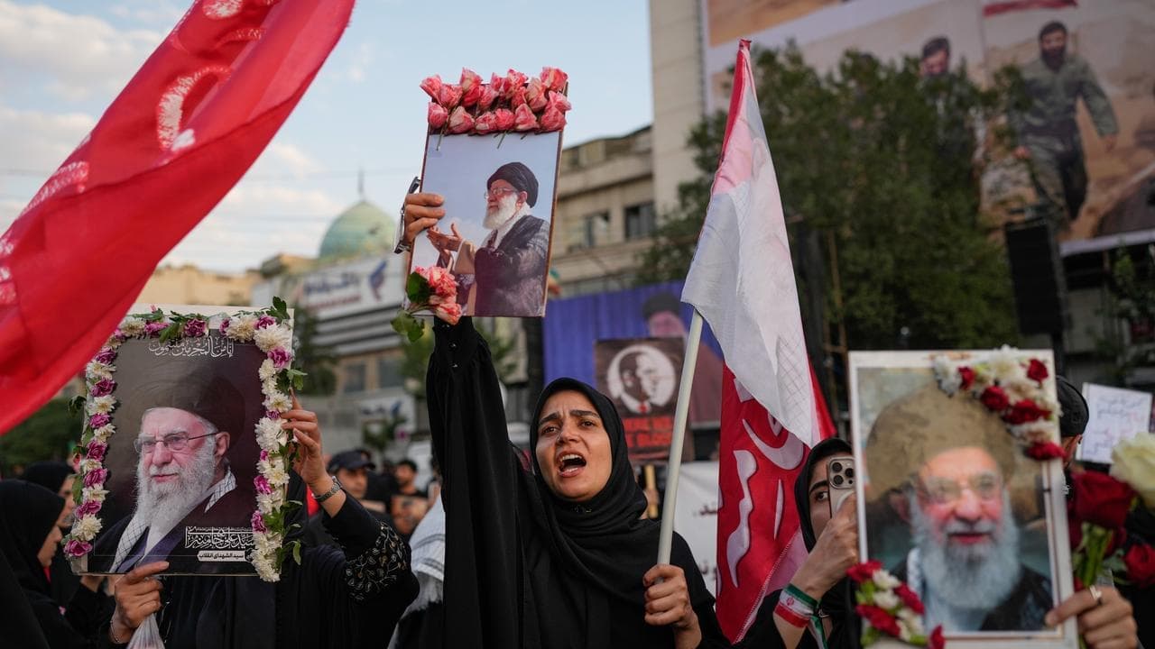 Iran begins procession for supreme leader's funeral