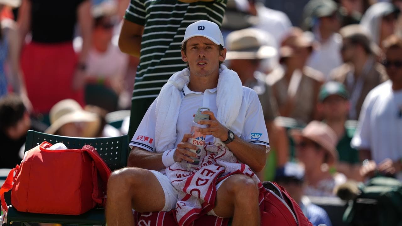Demon downed as Australia's last man wilts at Wimbledon