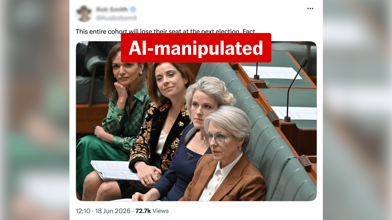 Photo of Labor ministers wearing high-end fashion is an AI counterfeit