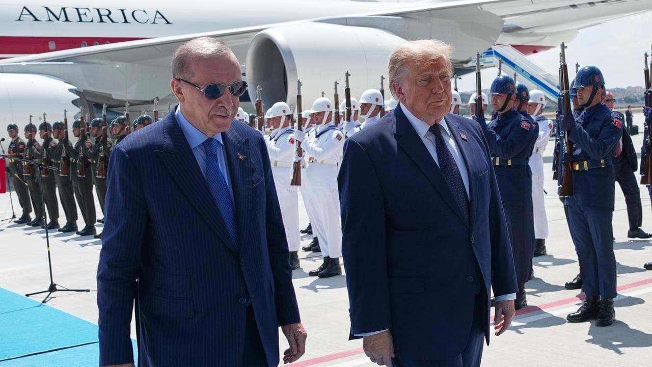 NATO unveils big arms deals as Trump arrives in Ankara