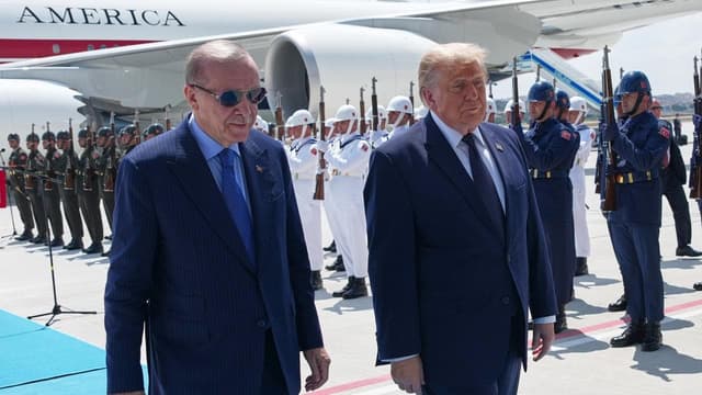 NATO unveils big arms deals as Trump arrives in Ankara