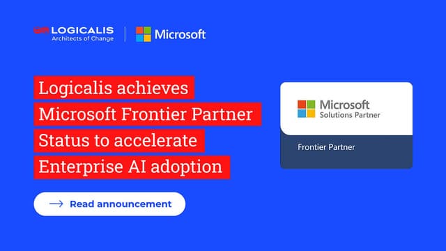 LOGICALIS ACHIEVES MICROSOFT FRONTIER PARTNER STATUS TO ACCELERATE ENTERPRISE AI ADOPTION