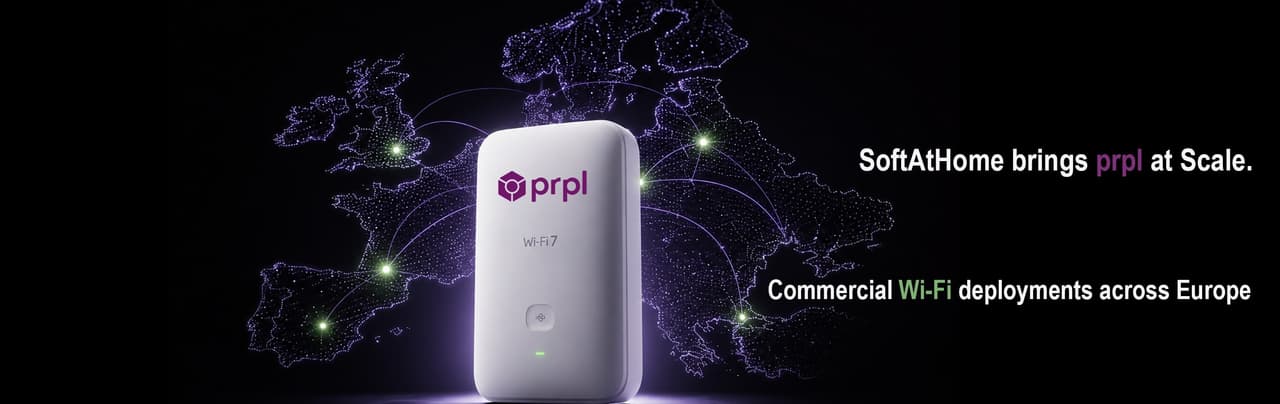 SoftAtHome Brings prpl to Commercial Scale with Orange Wi-Fi 7 Deployments Across Europe