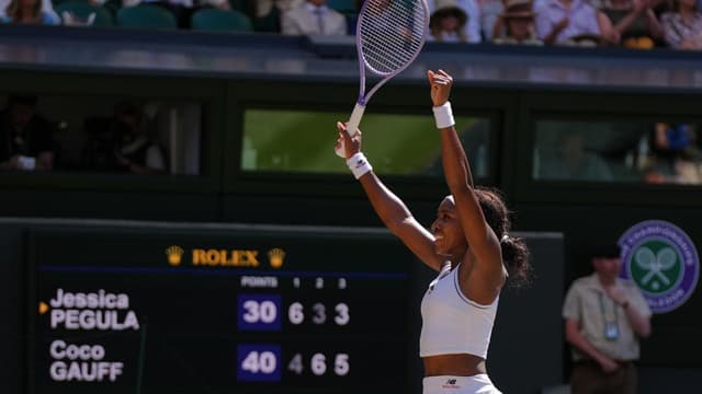 Gauff reaches long overdue Wimbledon semi-final