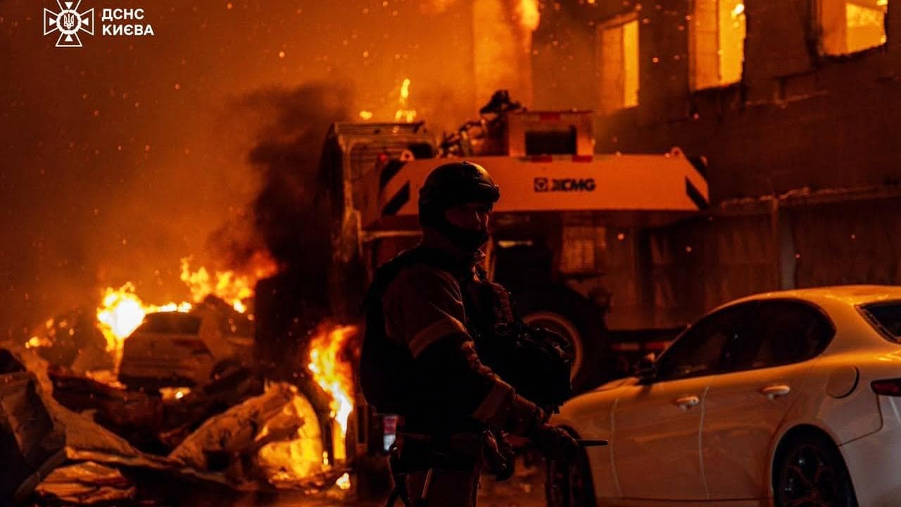 Russia launches third air attack on Kyiv in a week