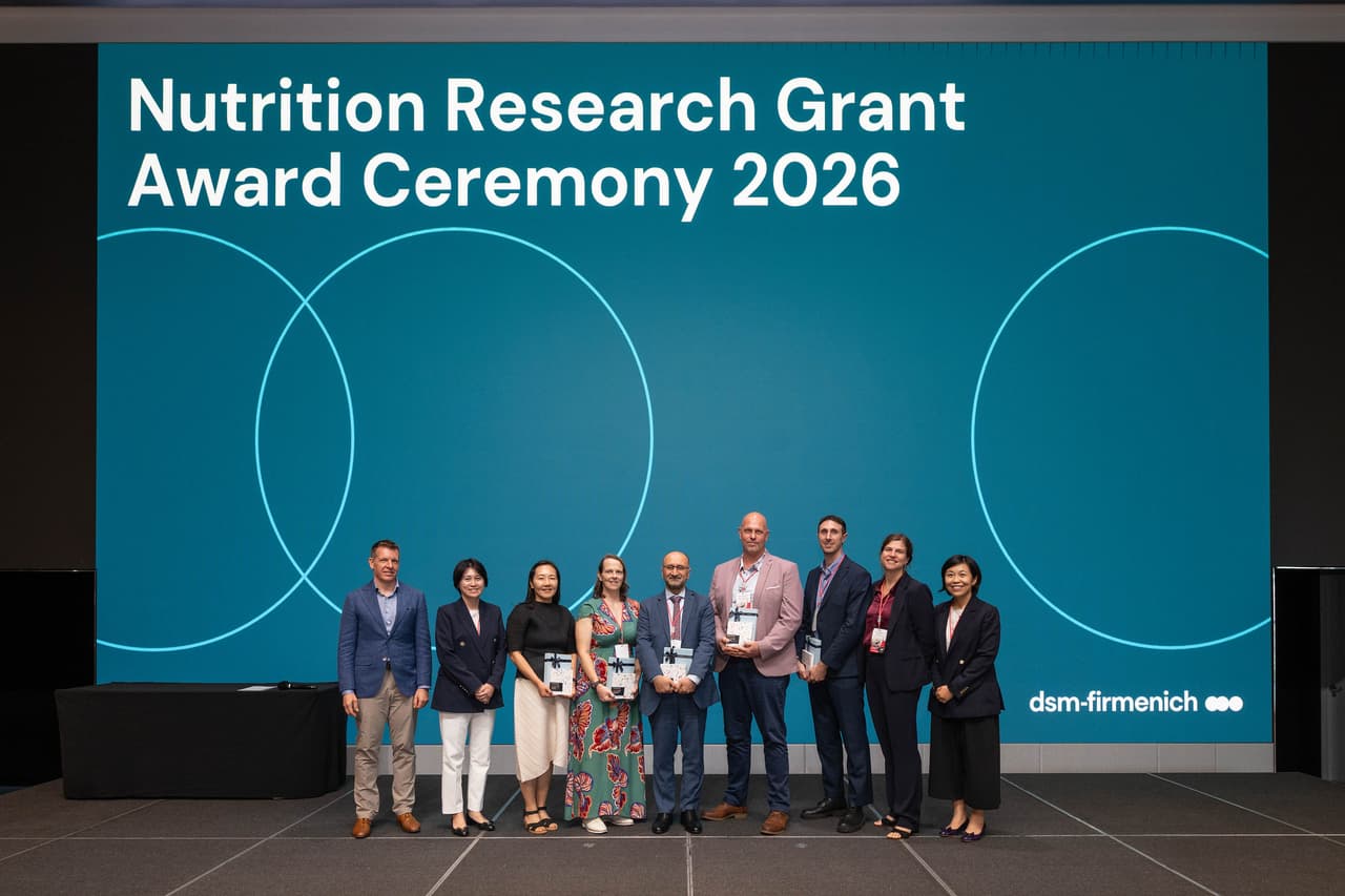 dsm-firmenich awards 2026 Nutrition Research Grant to five projects investigating the role of nutrients and bio-actives in supporting healthy longevity in Asia Pacific