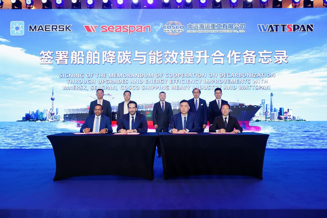 Seaspan and Maersk Advance Fleet Efficiency Through Strategic Vessel Upgrade Program