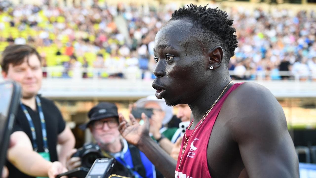 Gout's out: teenage sprint star hamstrung by injury