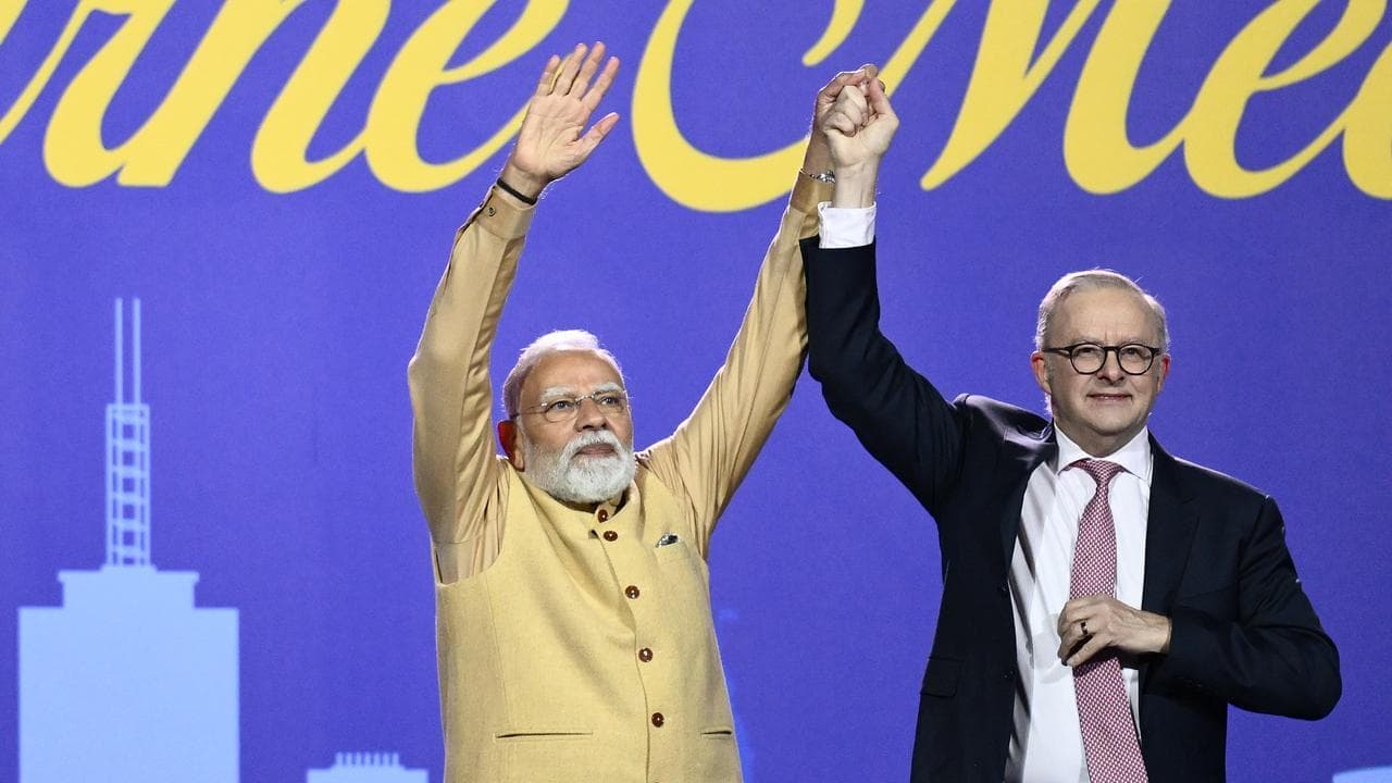 Modi celebrates 'Indianness' of raucous Melbourne crowd