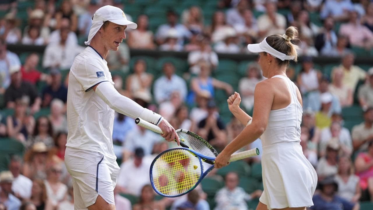 Aussie duo miss out in Wimbledon mixed doubles final