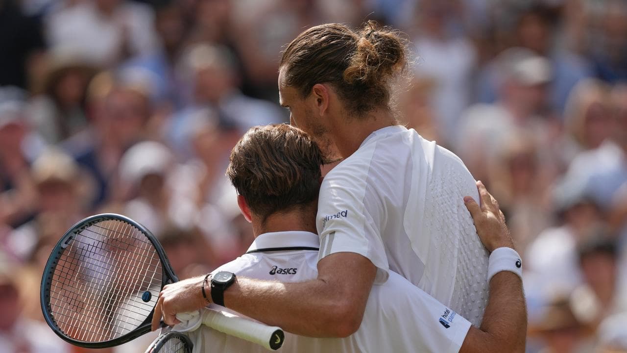 Lleyton's lad plays part in Wimbledon 'Fery-tale'