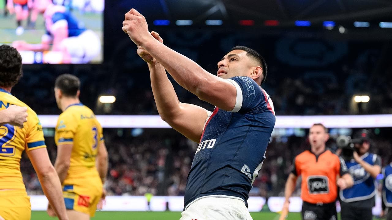 Rooster honours Tongan royalty with milestone hat-trick