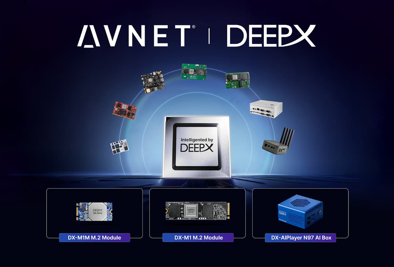 DEEPX Expands APAC Footprint Through Distribution Agreement with Global Technology Distributor Avnet